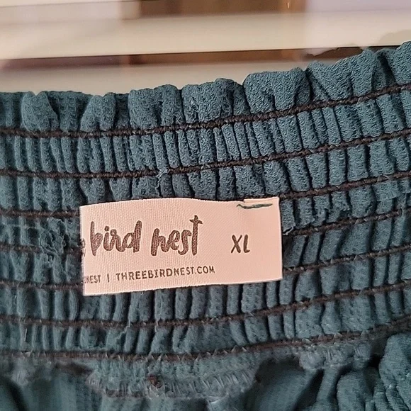 Three Bird Nest - The Nest Oceana Cinched Pants In The Color Hunter Sz XL - Picture 5 of 11